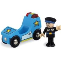 купить BRIO – Полицейская машина + деревянный сотрудник (3+) 33540