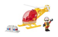купить BRIO 33797 Спасательный вертолет, груз, фигурка, 19х9х13см