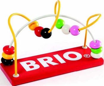 BRIO 30164 Развивающая игрушка, лабиринт c бусинками, 10, 5х25х18см